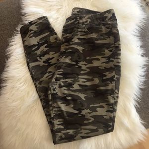 Camouflage Skinny Jeans